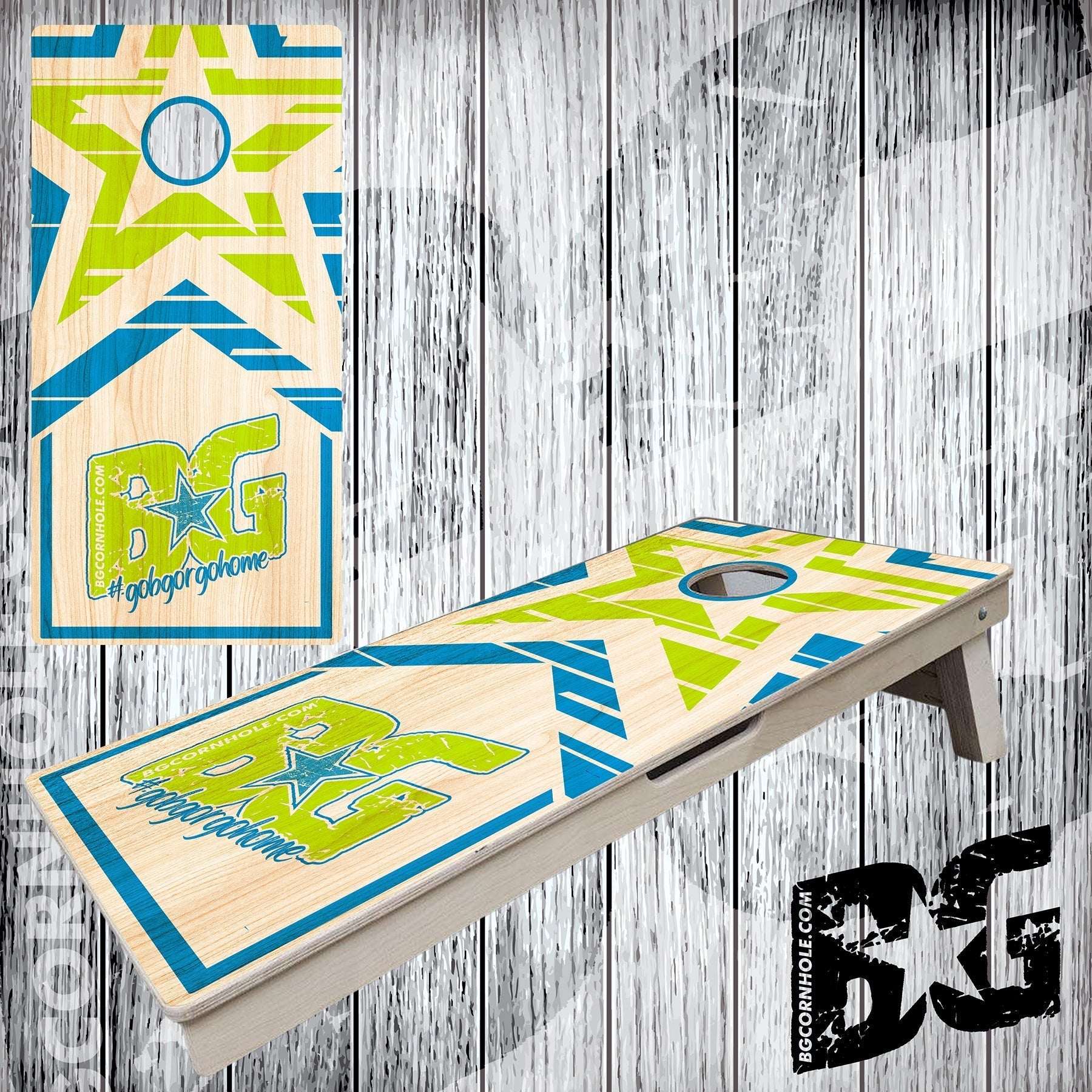 BG "Superstar" Cornhole Boards - Elite Model