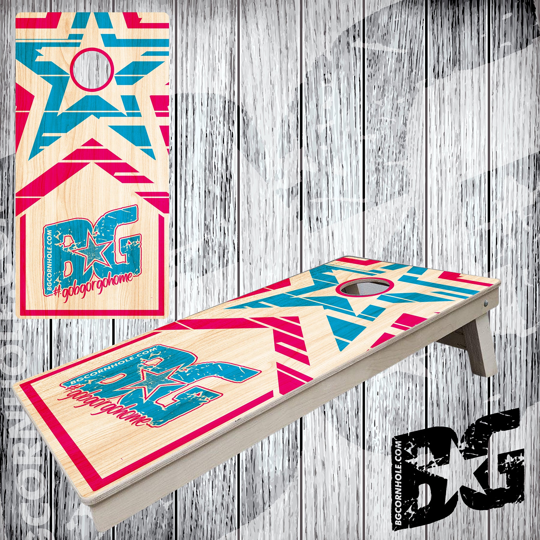 BG "Superstar" Cornhole Boards - Elite Model