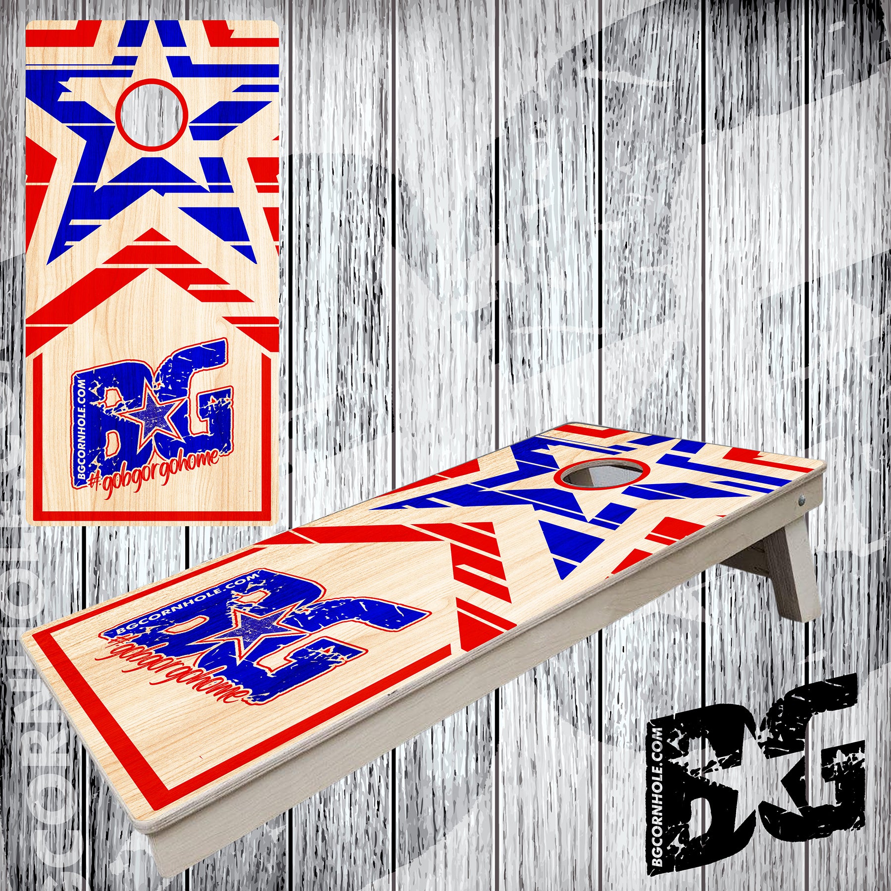 BG "Superstar" Cornhole Boards - Elite Model