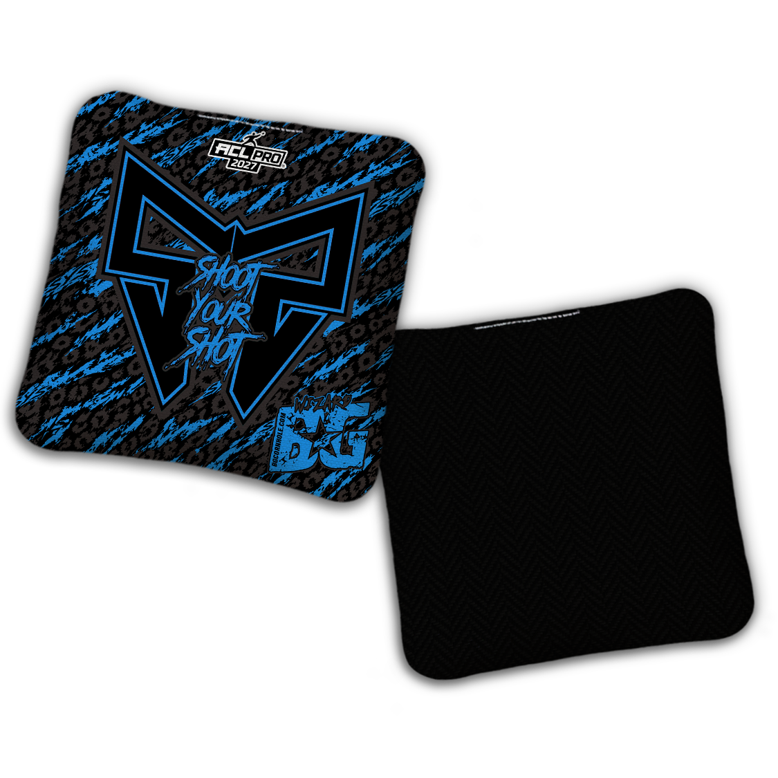 2027 BG Multiple Bag Models "Shoot Your Shot” Collab - ACL Pro Stamped Cornhole Bags - SET OF 4 BAGS