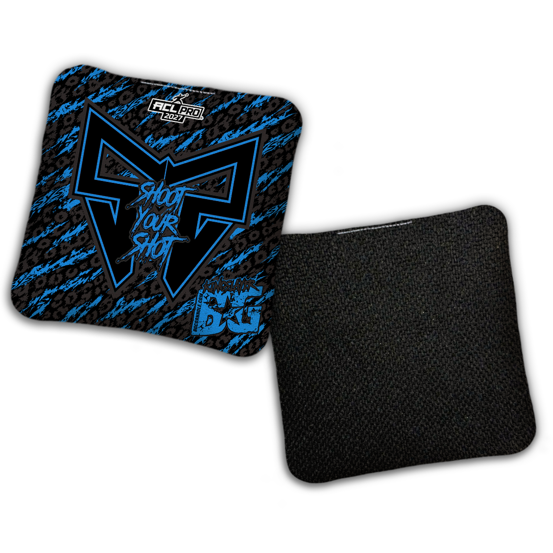 2027 BG Multiple Bag Models "Shoot Your Shot” Collab - ACL Pro Stamped Cornhole Bags - SET OF 4 BAGS