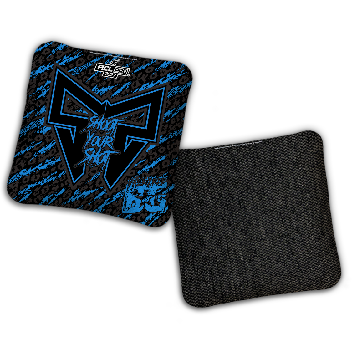2027 BG Multiple Bag Models "Shoot Your Shot” Collab - ACL Pro Stamped Cornhole Bags - SET OF 4 BAGS