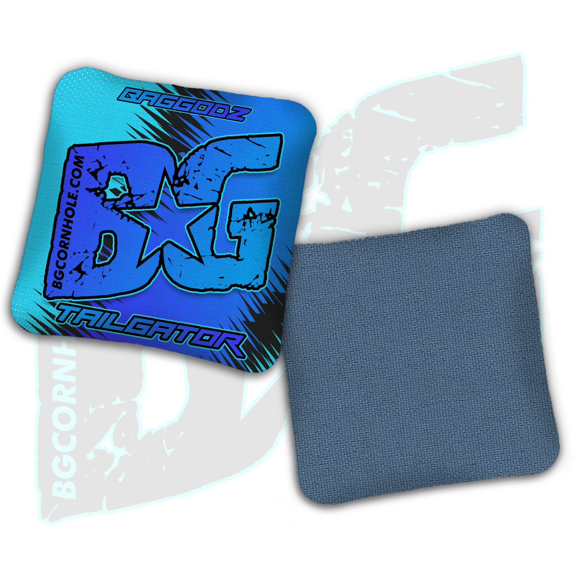 BG Multiple Bag Models  - "Electrify" - Non Stamped Cornhole Bags - SET OF 4 bags