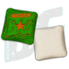 Load image into Gallery viewer, 2026 BG Tailgator  - "Gator Skin” - Non Stamped Cornhole Bags - SET OF 4 bags