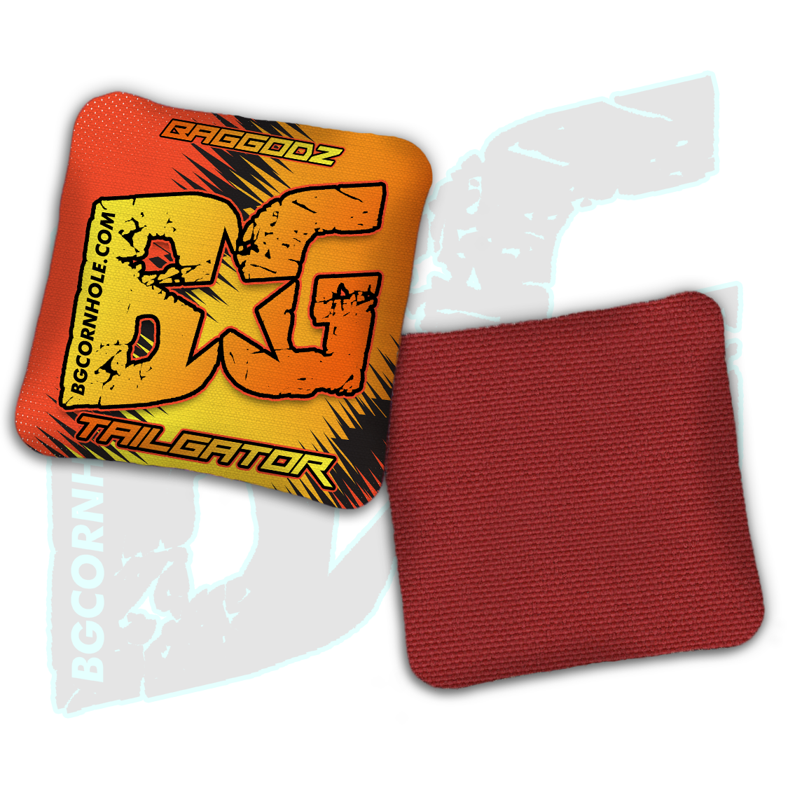 BG Multiple Bag Models  - "Electrify" - Non Stamped Cornhole Bags - SET OF 4 bags
