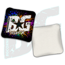 Load image into Gallery viewer, 2026 BG Tailgator  - "Hex Splatter" - Non Stamped Cornhole Bags - SET OF 4 bags