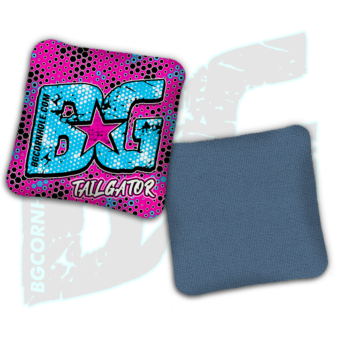 BG Multiple Bag Models  - "Patch" - Non Stamped Cornhole Bags - SET OF 4 bags