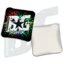 Load image into Gallery viewer, 2026 BG Tailgator  - "Hex Splatter" - Non Stamped Cornhole Bags - SET OF 4 bags