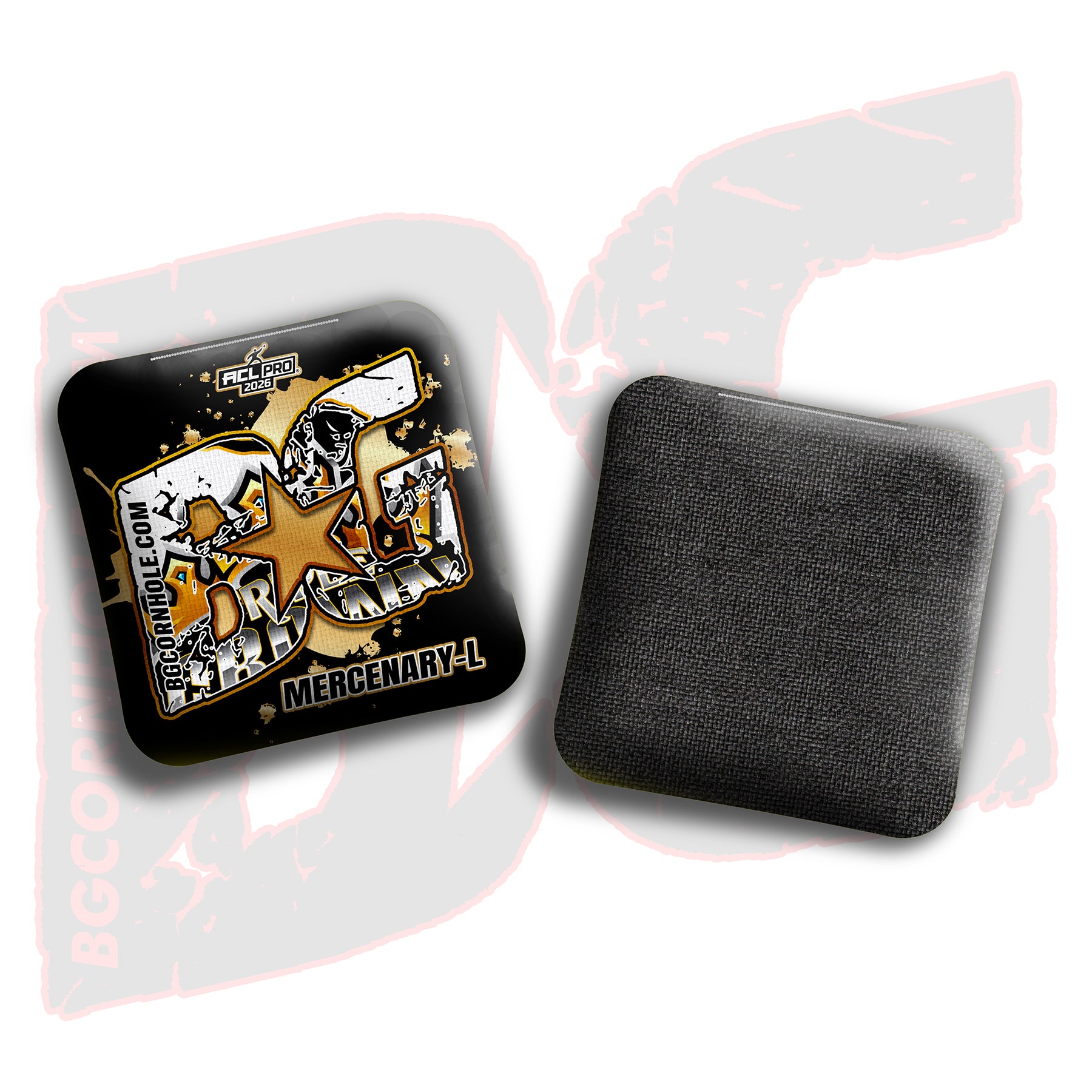2026 BG Multiple Bag Models "Triple Crown” Collab - ACL Pro Stamped Cornhole Bags - SET OF 4 BAGS