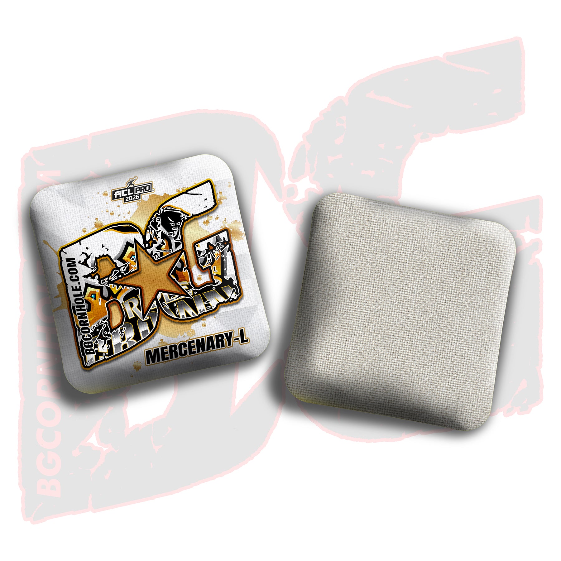 2026 BG Multiple Bag Models "Triple Crown” Collab - ACL Pro Stamped Cornhole Bags - SET OF 4 BAGS