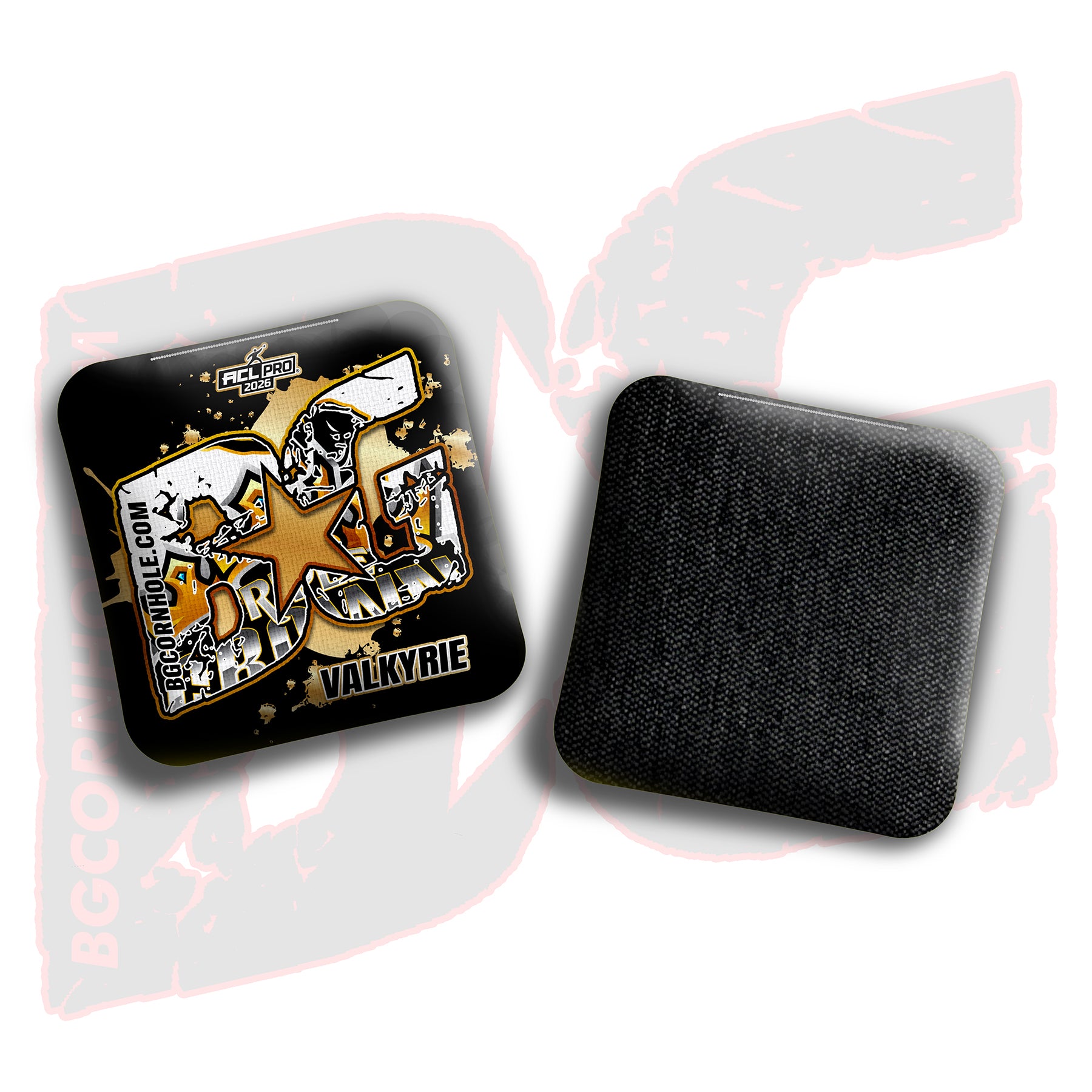 2026 BG Multiple Bag Models "Triple Crown” Collab - ACL Pro Stamped Cornhole Bags - SET OF 4 BAGS