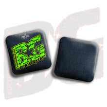 Load image into Gallery viewer, 2026 Multiple Bag Models &quot;Green Logo Colormatch&quot; - ACL Pro Stamped Cornhole Bags - SET OF 4 BAGS