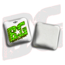 Load image into Gallery viewer, 2026 Multiple Bag Models &quot;Green Logo Colormatch&quot; - ACL Pro Stamped Cornhole Bags - SET OF 4 BAGS