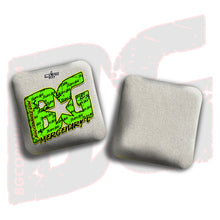 Load image into Gallery viewer, 2026 Multiple Bag Models &quot;Green Logo Colormatch&quot; - ACL Pro Stamped Cornhole Bags - SET OF 4 BAGS