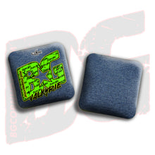 Load image into Gallery viewer, 2026 Multiple Bag Models &quot;Green Logo Colormatch&quot; - ACL Pro Stamped Cornhole Bags - SET OF 4 BAGS