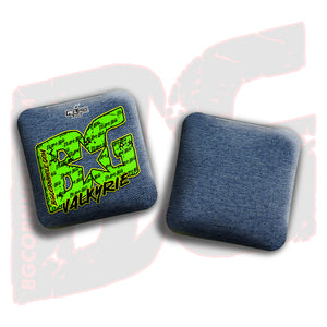2026 Multiple Bag Models "Green Logo Colormatch" - ACL Pro Stamped Cornhole Bags - SET OF 4 BAGS