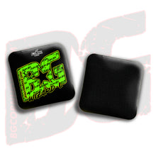 Load image into Gallery viewer, 2026 Multiple Bag Models &quot;Green Logo Colormatch&quot; - ACL Pro Stamped Cornhole Bags - SET OF 4 BAGS