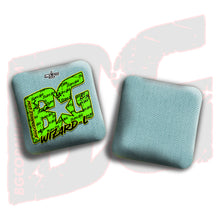 Load image into Gallery viewer, 2026 Multiple Bag Models &quot;Green Logo Colormatch&quot; - ACL Pro Stamped Cornhole Bags - SET OF 4 BAGS