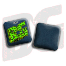 Load image into Gallery viewer, 2026 Multiple Bag Models &quot;Green Logo Colormatch&quot; - ACL Pro Stamped Cornhole Bags - SET OF 4 BAGS