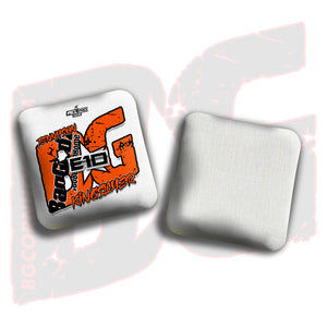 2026 Multiple Bag Models  - "Elizabeth Tennyson” - ACL Pro Stamped Cornhole Bags - SET OF 4 BAGS