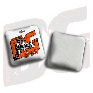 2026 Multiple Bag Models  - "Elizabeth Tennyson” - ACL Pro Stamped Cornhole Bags - SET OF 4 BAGS
