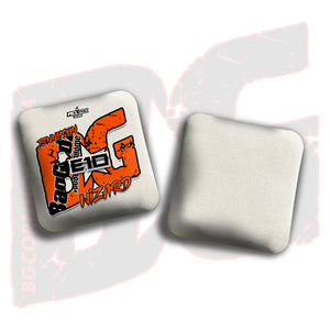 2026 Multiple Bag Models  - "Elizabeth Tennyson” - ACL Pro Stamped Cornhole Bags - SET OF 4 BAGS