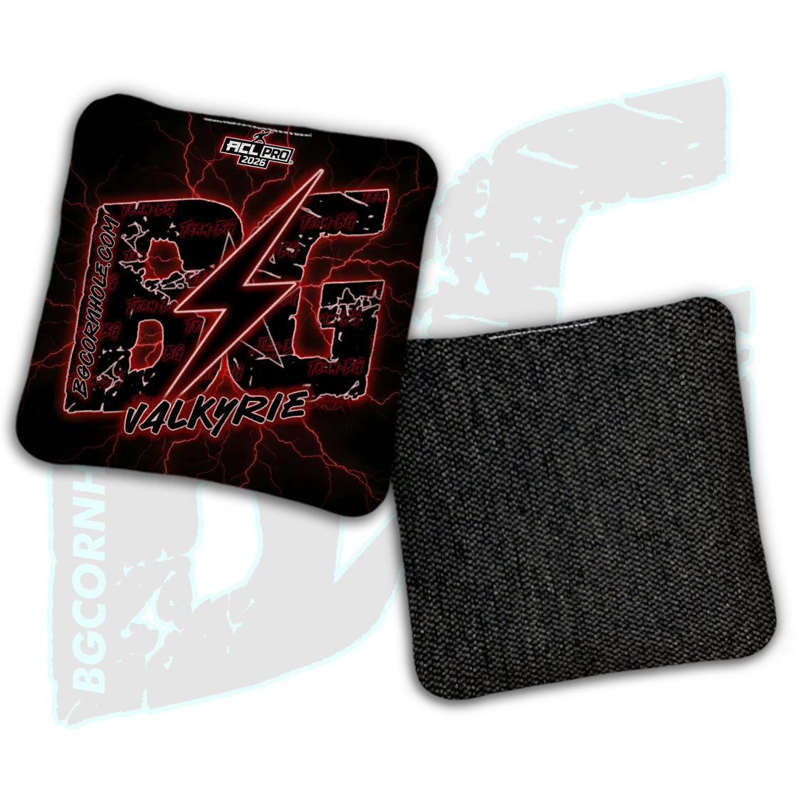 2026 BG Multiple Bag Models "The Storm" - ACL Pro Stamped Cornhole Bags - SET OF 4 BAGS