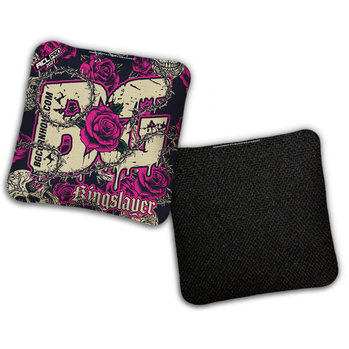 2027 BG Multiple Bag Models "THORNS AND ROSES" - ACL Pro Stamped Cornhole Bags - SET OF 4 BAGS