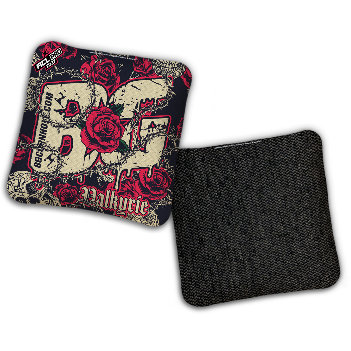 2027 BG Multiple Bag Models "THORNS AND ROSES" - ACL Pro Stamped Cornhole Bags - SET OF 4 BAGS