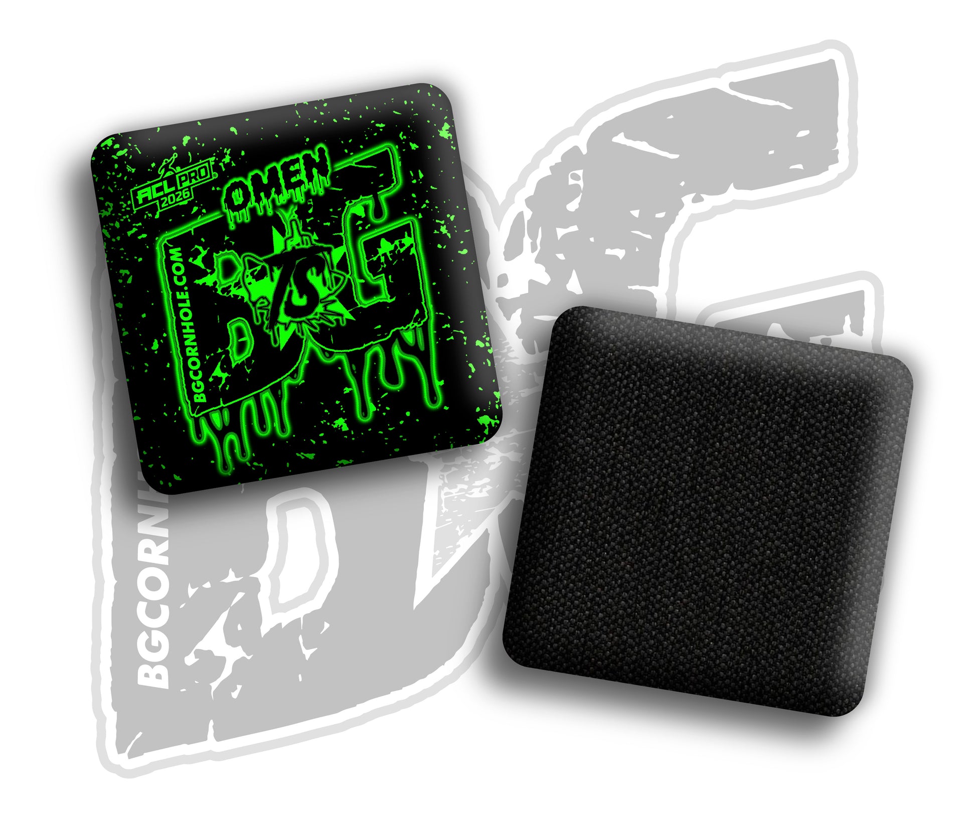 2026 BG Multiple Bag Models "Toss Sauce Drip" Collab - ACL Pro Stamped Cornhole Bags - SET OF 4 BAGS