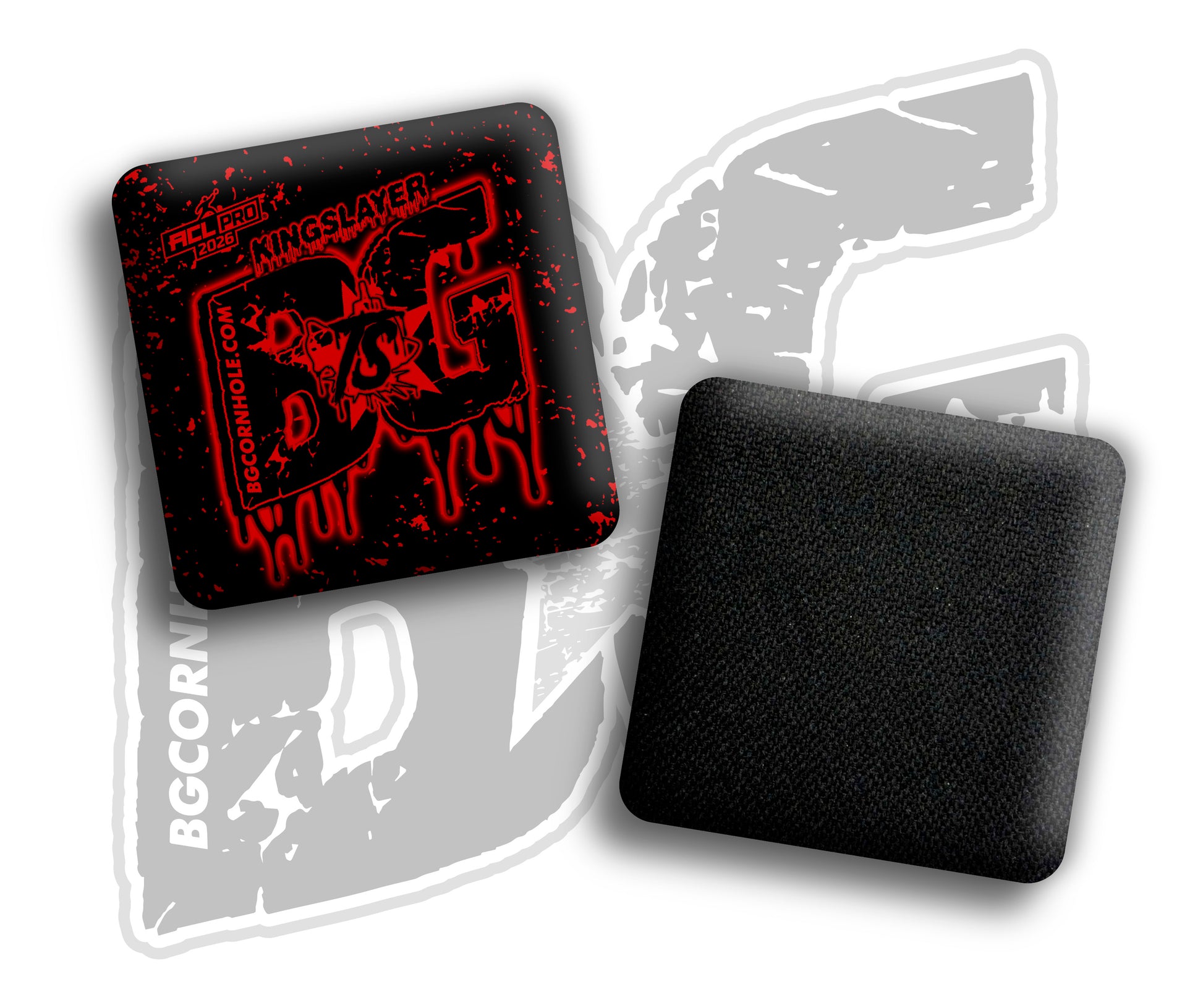 2026 BG Multiple Bag Models "Toss Sauce Drip" Collab - ACL Pro Stamped Cornhole Bags - SET OF 4 BAGS