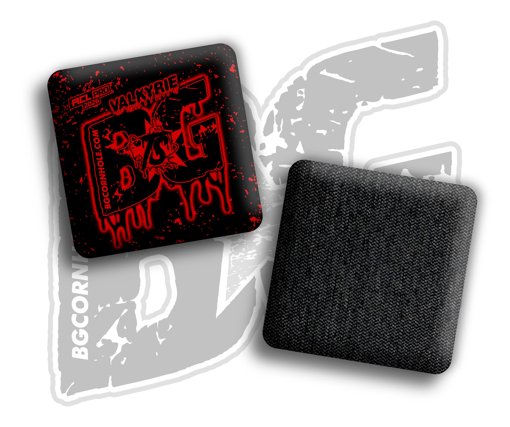 2026 BG Multiple Bag Models "Toss Sauce Drip" Collab - ACL Pro Stamped Cornhole Bags - SET OF 4 BAGS