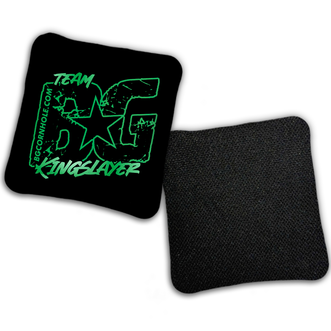 UNSTAMPED BG Multiple Bag Models "OUTLINED TEAM BG" - Cornhole Bags - SET OF 4 BAGS