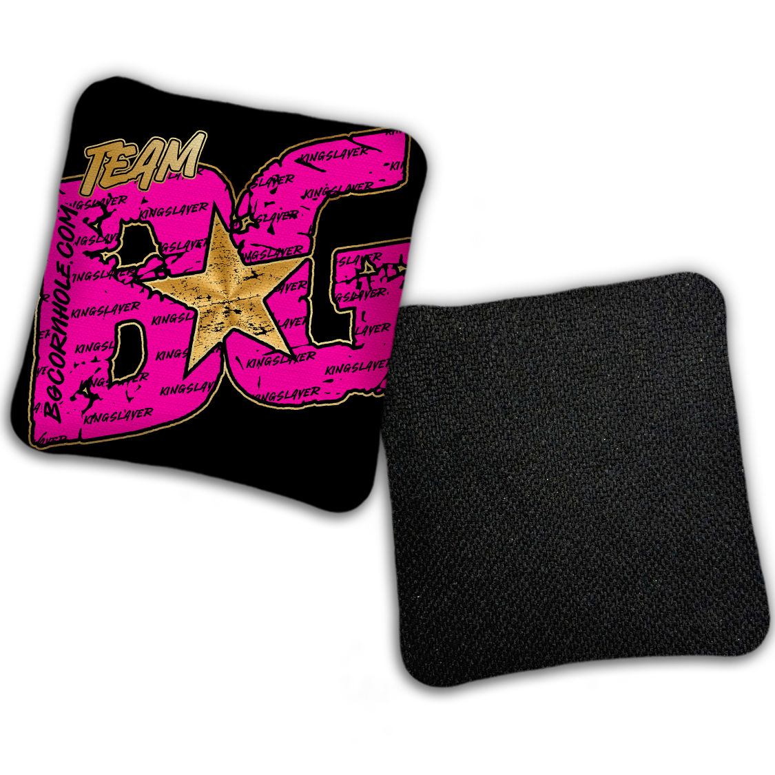 UNSTAMPED BG Kingslayer "Big BG Colormatch" - Cornhole Bags - SET OF 4 BAGS