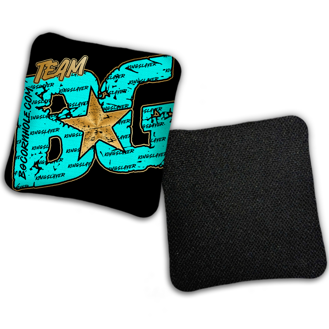 UNSTAMPED BG Kingslayer "Big BG Colormatch" - Cornhole Bags - SET OF 4 BAGS