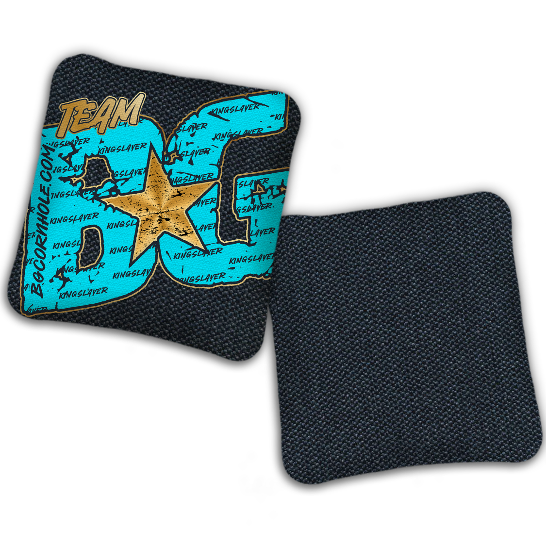 UNSTAMPED BG Kingslayer "Big BG Colormatch" - Cornhole Bags - SET OF 4 BAGS