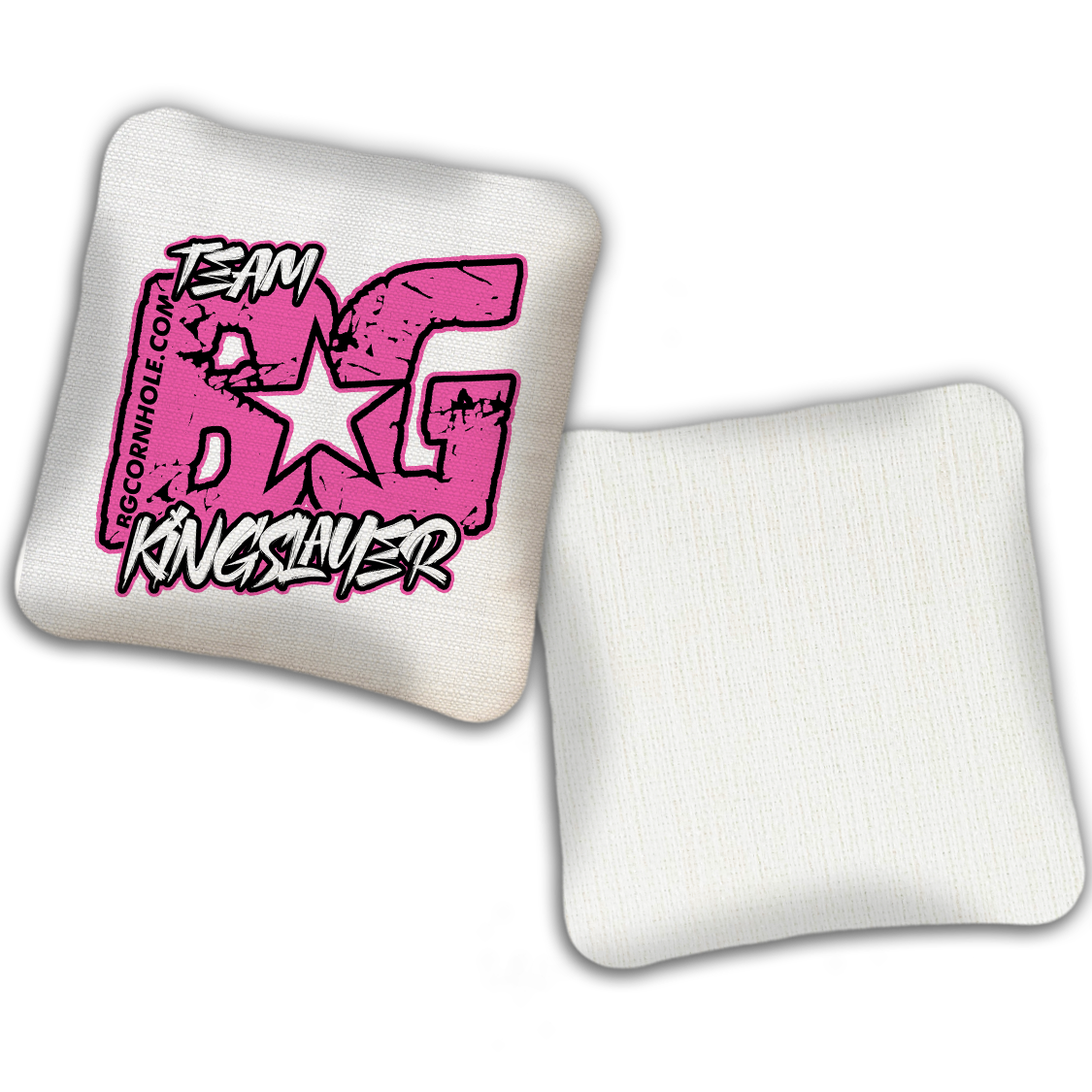 UNSTAMPED BG KINGSLAYER “ESPN THROWBACK COLORMATCH" - Cornhole Bags - SET OF 4 BAGS