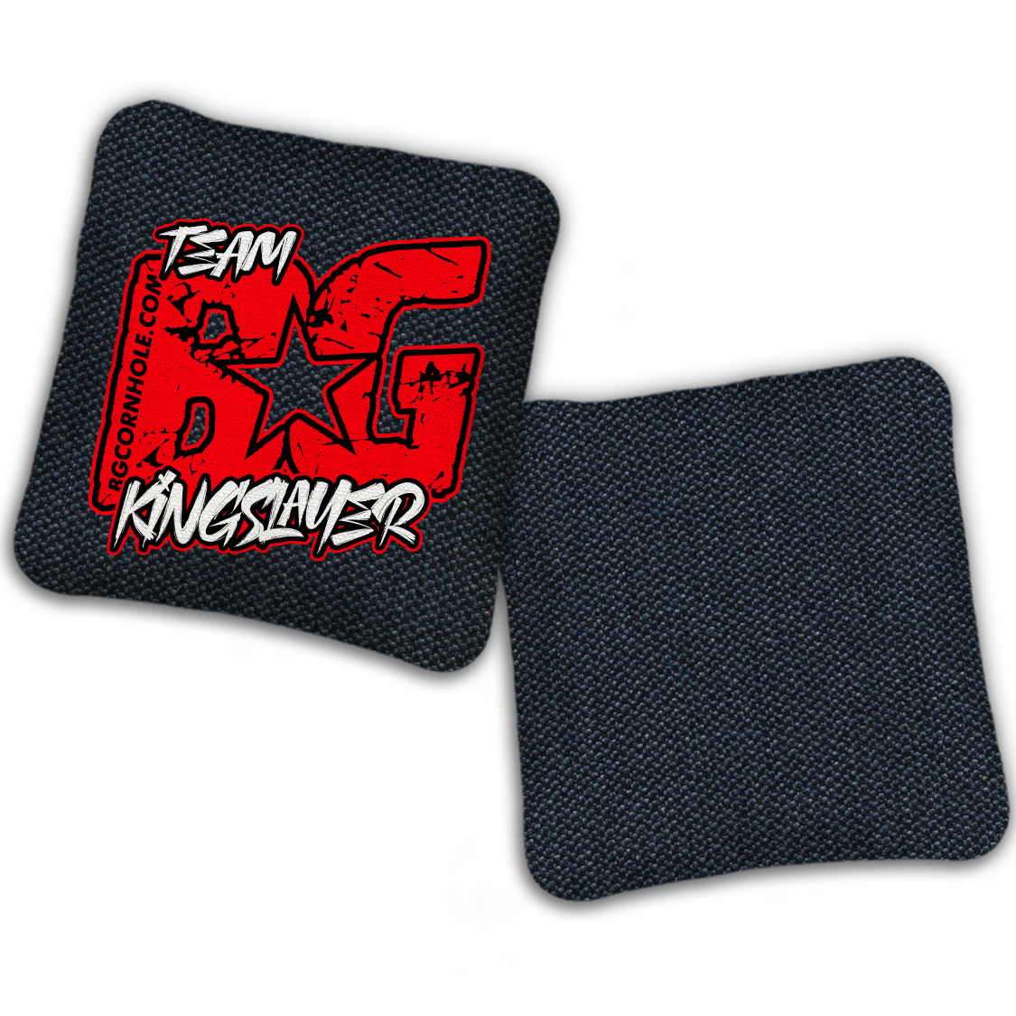UNSTAMPED BG KINGSLAYER “ESPN THROWBACK COLORMATCH" - Cornhole Bags - SET OF 4 BAGS
