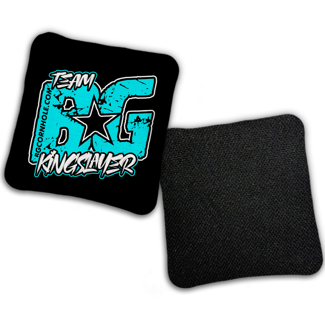 UNSTAMPED BG KINGSLAYER “ESPN THROWBACK COLORMATCH" - Cornhole Bags - SET OF 4 BAGS