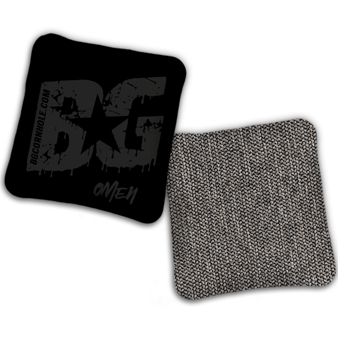 UNSTAMPED BG Multiple Bag Models "Blackout" - Cornhole Bags - SET OF 4 BAGS