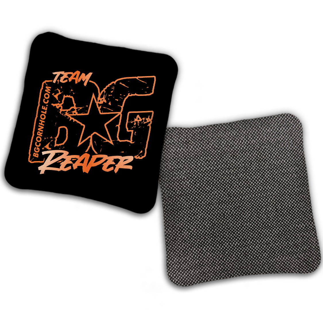 UNSTAMPED BG Multiple Bag Models "OUTLINED TEAM BG" - Cornhole Bags - SET OF 4 BAGS