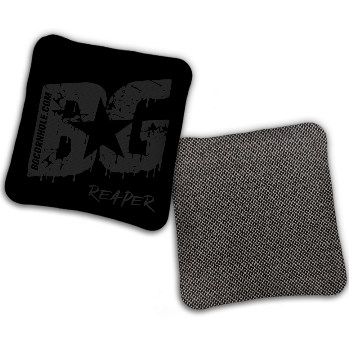 UNSTAMPED BG Multiple Bag Models "Blackout" - Cornhole Bags - SET OF 4 BAGS