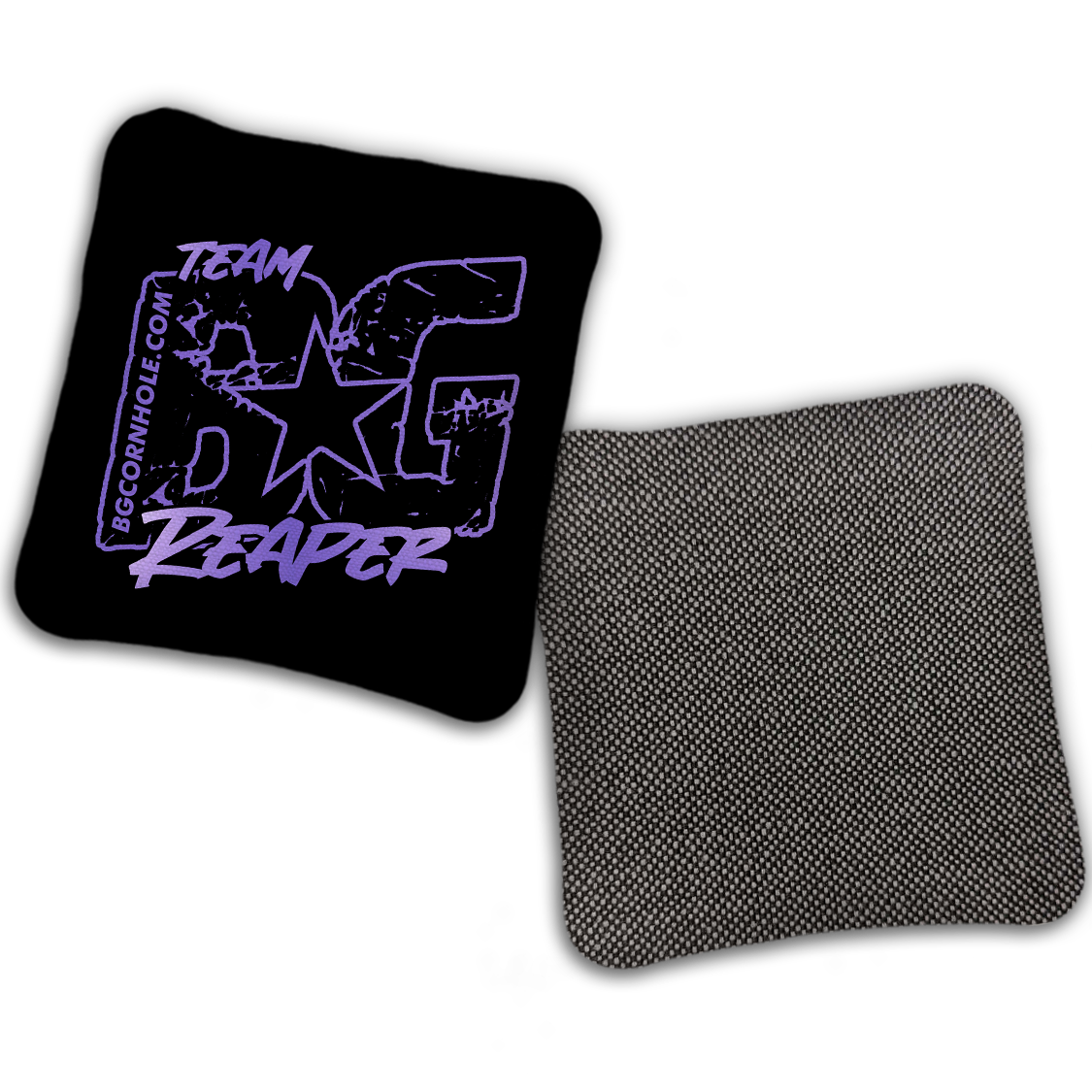 UNSTAMPED BG Multiple Bag Models "OUTLINED TEAM BG" - Cornhole Bags - SET OF 4 BAGS