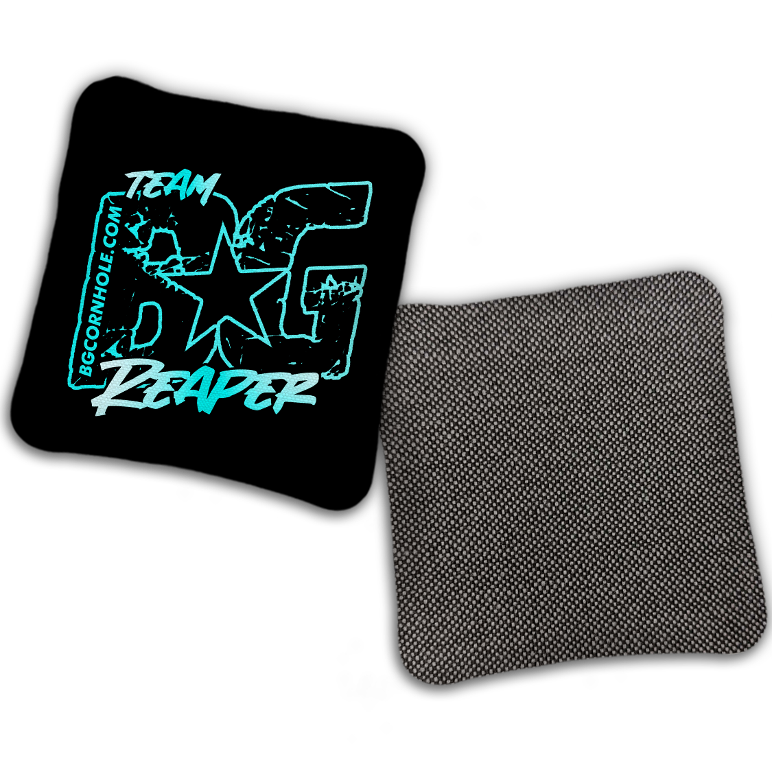 UNSTAMPED BG Multiple Bag Models "OUTLINED TEAM BG" - Cornhole Bags - SET OF 4 BAGS