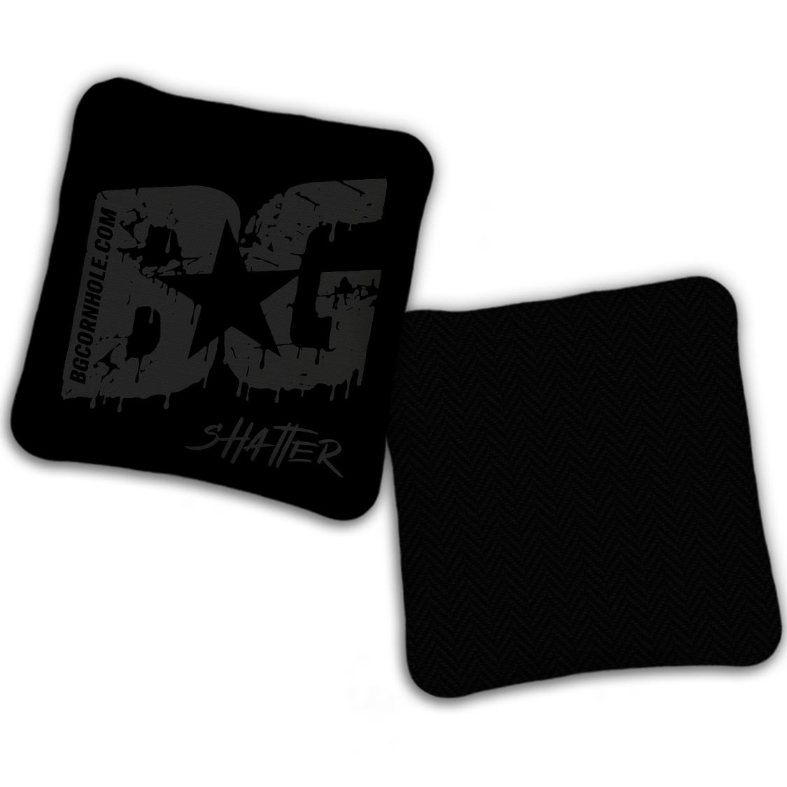 UNSTAMPED BG Multiple Bag Models "Blackout" - Cornhole Bags - SET OF 4 BAGS