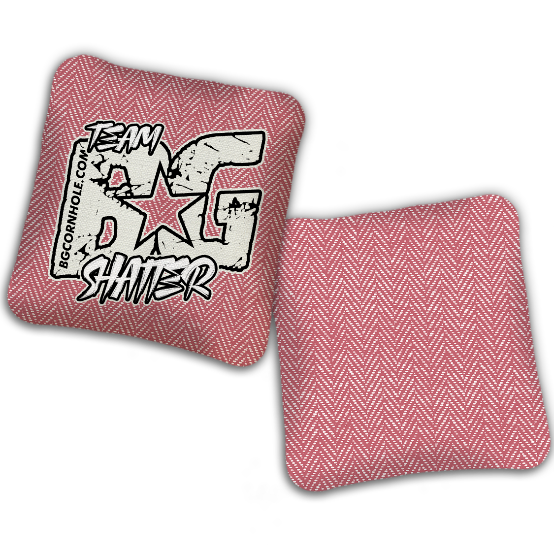 UNSTAMPED BG SHATTER “ESPN THROWBACK COLORMATCH" - Cornhole Bags - SET OF 4 BAGS