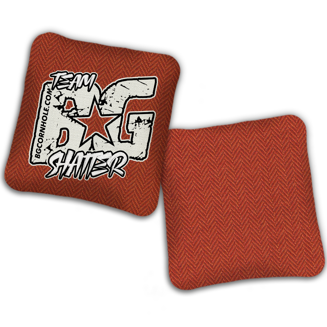 UNSTAMPED BG SHATTER “ESPN THROWBACK COLORMATCH" - Cornhole Bags - SET OF 4 BAGS