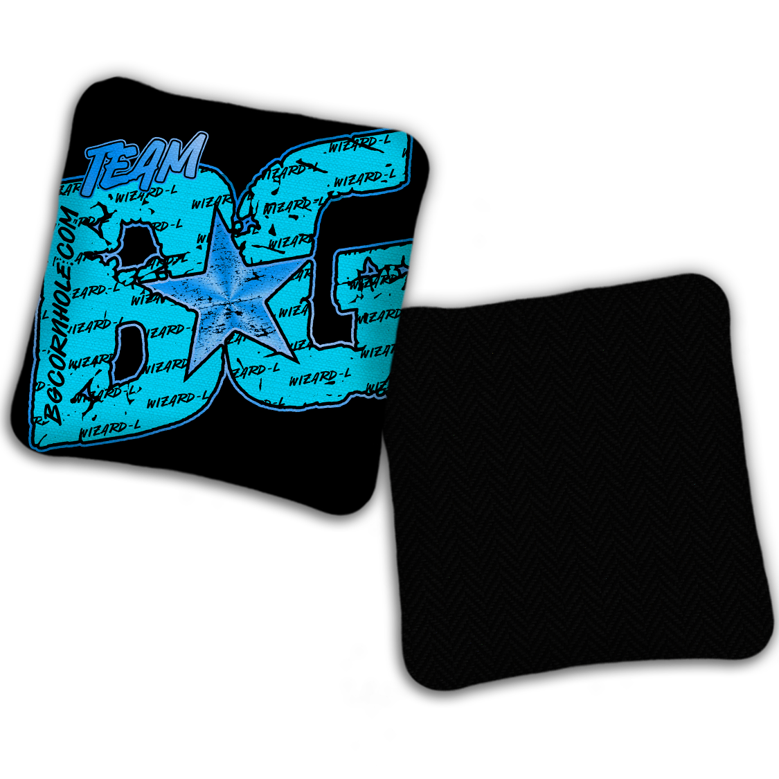 UNSTAMPED BG Wizard L "Big BG Colormatch" - Cornhole Bags - SET OF 4 BAGS