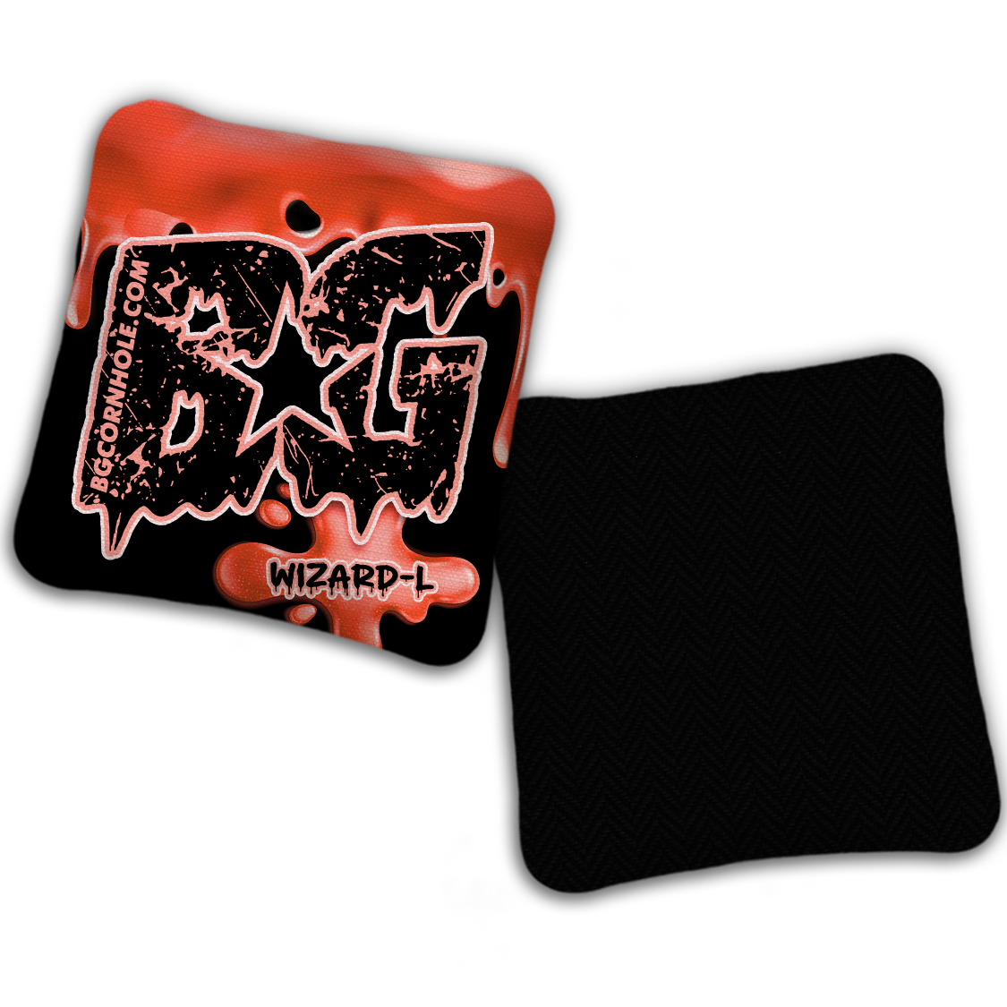 UNSTAMPED BG Multiple Bag Models "DRIP" - Cornhole Bags - SET OF 4 BAGS