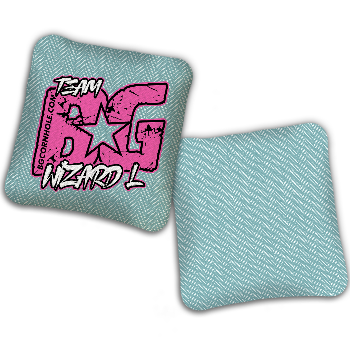 UNSTAMPED BG WIZARD-L “ESPN THROWBACK COLORMATCH" - Cornhole Bags - SET OF 4 BAGS